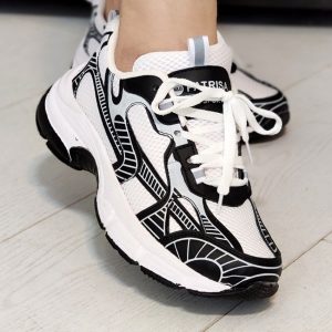 کتونی کارگو سفید مشکی - مانتو پاتریس رشت