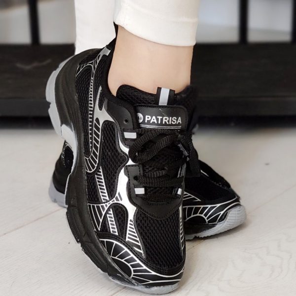 کتونی کارگو مشکی - مانتو پاتریس رشت