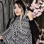 شال پلیسه طرحدار - مانتو پاتریس رشت