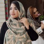 شال پلیسه طرحدار - مانتو پاتریس رشت