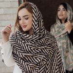 شال پلیسه طرحدار - مانتو پاتریس رشت