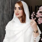 شال حریر راه راه - مانتو پاتریس رشت