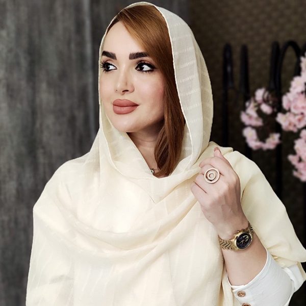 شال حریر راه راه - مانتو پاتریس رشت