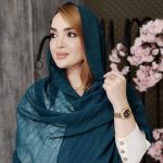 شال حریر راه راه - مانتو پاتریس رشت