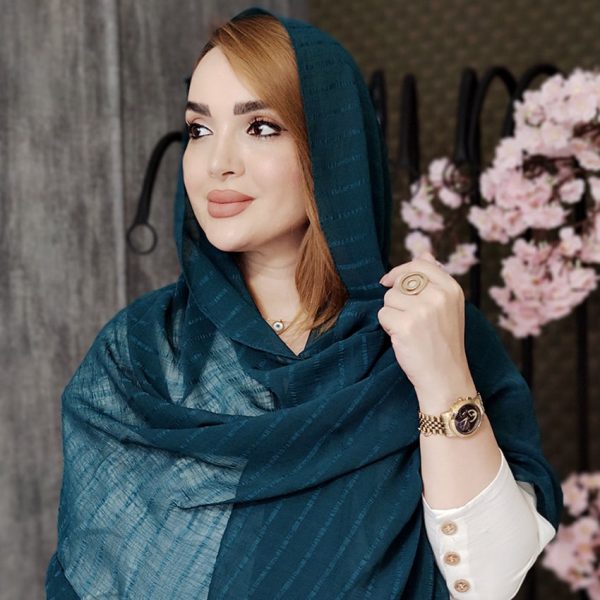 شال حریر راه راه - مانتو پاتریس رشت