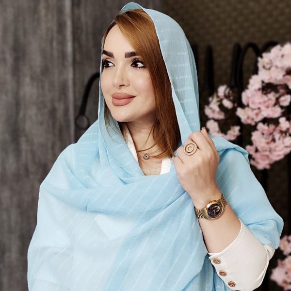 شال حریر راه راه - مانتو پاتریس رشت