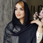 شال حریر راه راه - مانتو پاتریس رشت