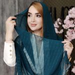 شال حریر راه راه - مانتو پاتریس رشت