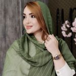 شال حریر راه راه - مانتو پاتریس رشت