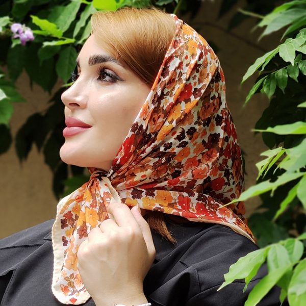 مینی اسکارف گل گلی - مانتو پاتریس رشت