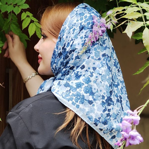 مینی اسکارف گل گلی - مانتو پاتریس رشت