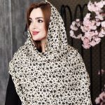 شال پفکی گلدار - مانتو پاتریس رشت