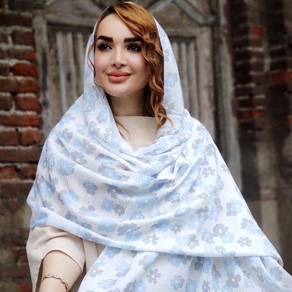 شال گل گلی 34700129 - Image 8