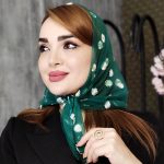 مینی اسکارف توری بابونه - مانتو پاتریس رشت