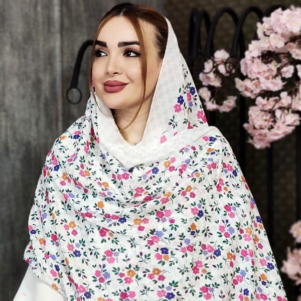 شال پلیسه گل گلی - مانتو پاتریس رشت