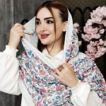 شال پلیسه گل گلی - مانتو پاتریس رشت