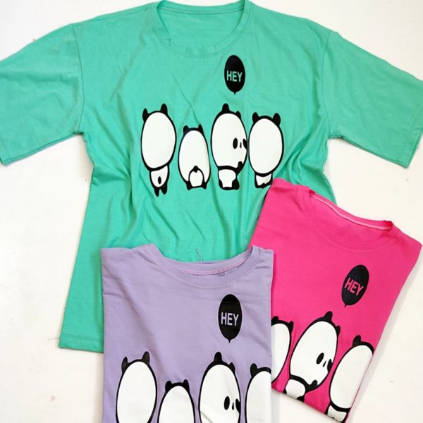 تیشرت چاپ 4 پاندا - مانتو پاتریس رشت