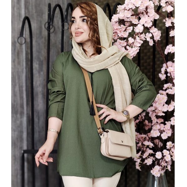 شومیز کرسپو گل رز - مانتو پاتریس رشت