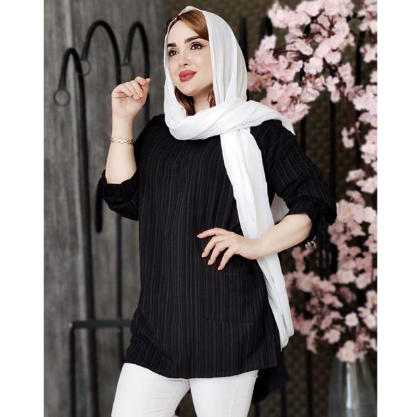 شومیز کراش جیب دار - مانتو پاتریس رشت