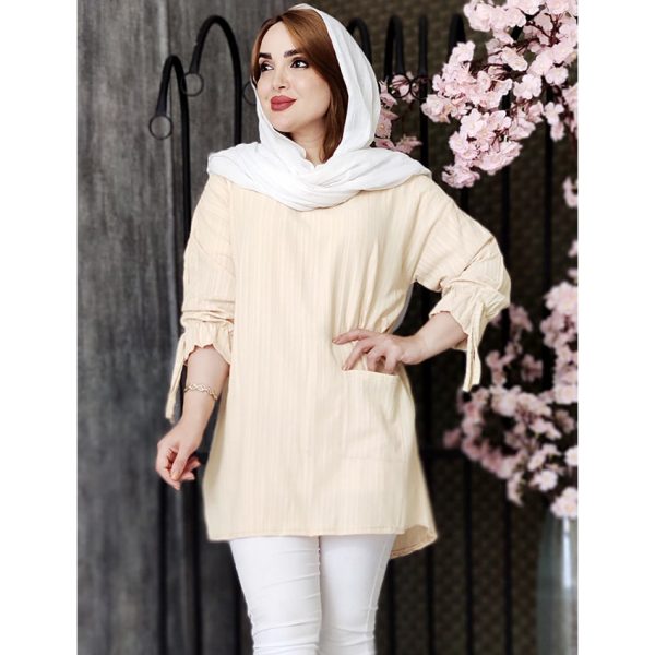 شومیز کراش جیب دار - مانتو پاتریس رشت