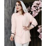تونیک کراش آستین نواری - مانتو پاتریس رشت