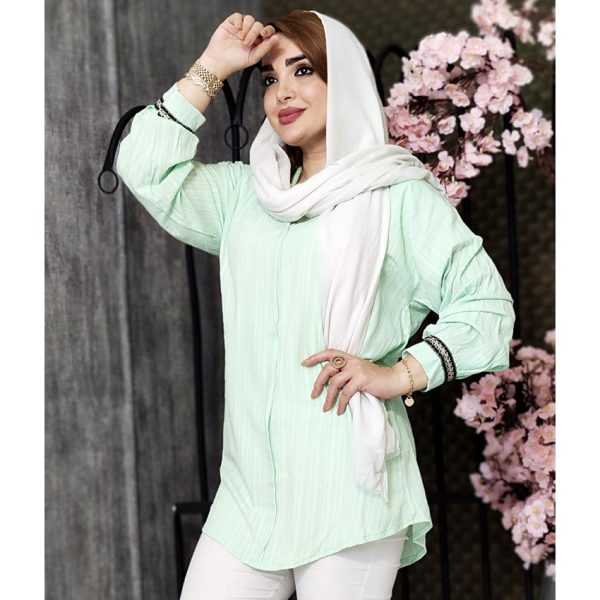 تونیک کراش آستین نواری - مانتو پاتریس رشت