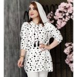 تونیک کرسپو توپی جلوبسته - مانتو پاتریس رشت