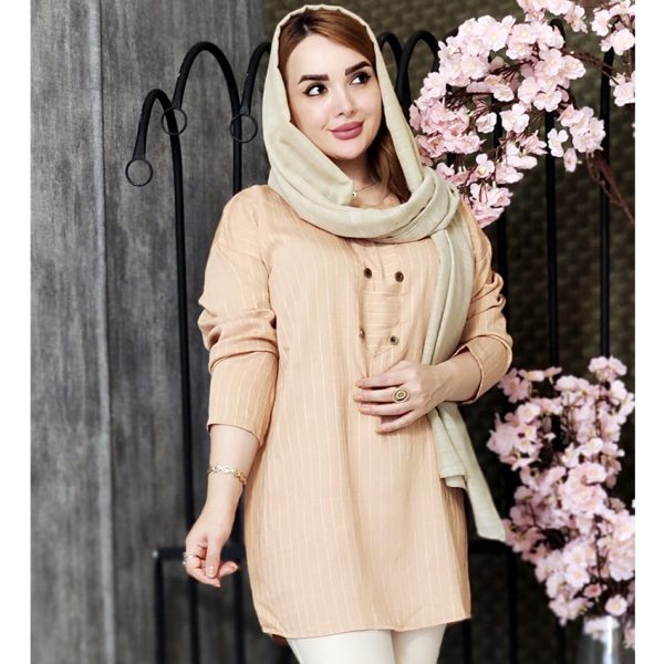 شومیزپلوتی 6 دکمه - مانتو پاتریس رشت