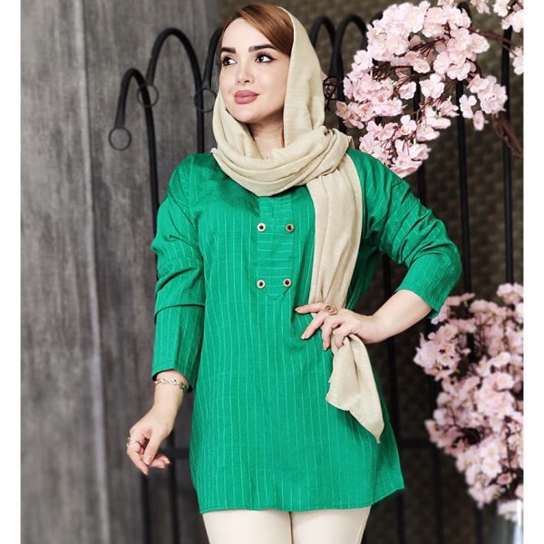 شومیزپلوتی 6 دکمه - مانتو پاتریس رشت