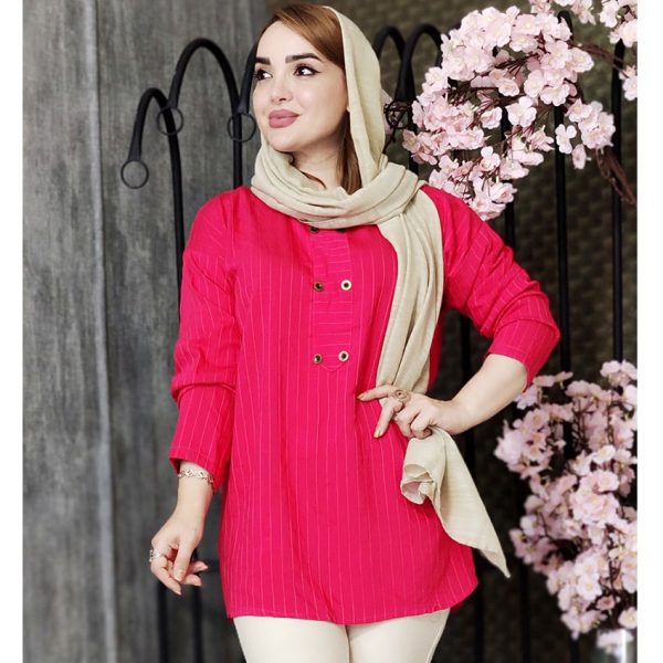 شومیزپلوتی 6 دکمه - مانتو پاتریس رشت