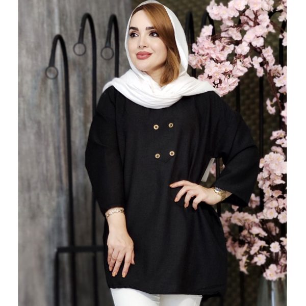 تونیک شانتون 6 دکمه - مانتو پاتریس رشت