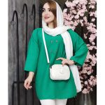 تونیک شانتون 6 دکمه - مانتو پاتریس رشت