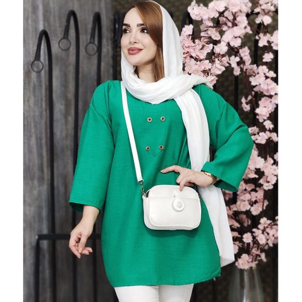 تونیک شانتون 6 دکمه - مانتو پاتریس رشت