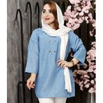 تونیک شانتون 6 دکمه - مانتو پاتریس رشت