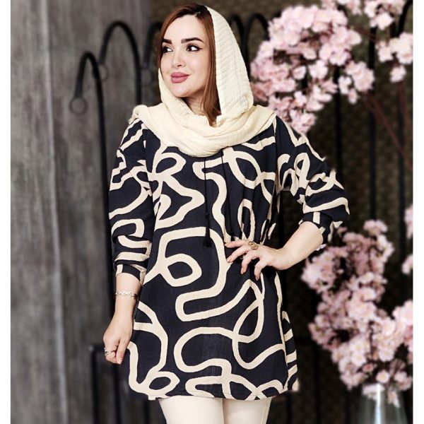 35100193-4-min تونیک اسپیرال منگوله دار - مانتو پاتریس رشت