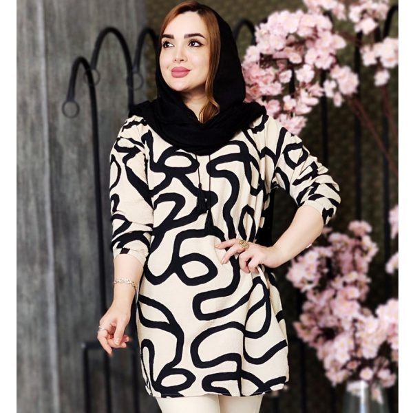 تونیک اسپیرال منگوله دار - مانتو پاتریس رشت