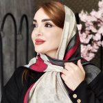 روسری نخی طرحدار - مانتو پاتریس رشت