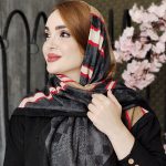 روسری نخی طرحدار - مانتو پاتریس رشت