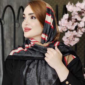 روسری نخی طرحدار - مانتو پاتریس رشت