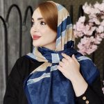 روسری نخی طرحدار - مانتو پاتریس رشت