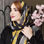 روسری نخی طرحدار - مانتو پاتریس رشت