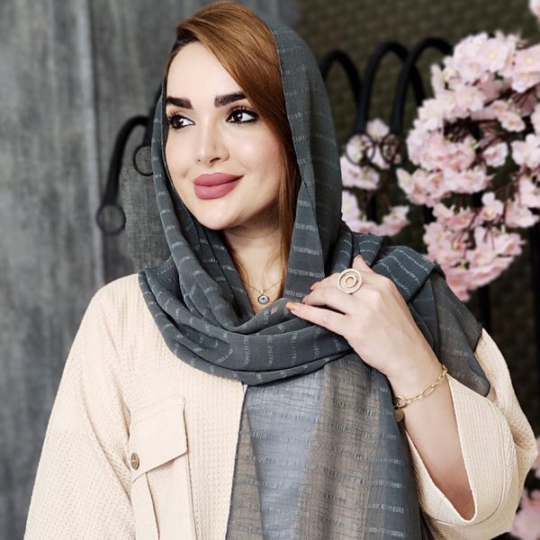 شال حریر راه راه - مانتو پاتریس رشت