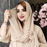 شال حریر راه راه - مانتو پاتریس رشت