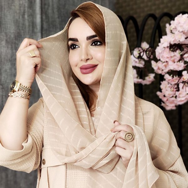 شال حریر راه راه - مانتو پاتریس رشت