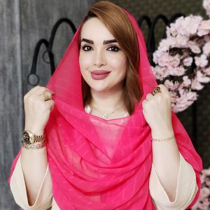 شال حریر راه راه - مانتو پاتریس رشت