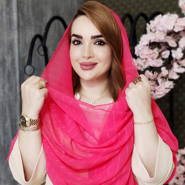 شال حریر راه راه - مانتو پاتریس رشت