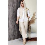 ست 3 تیکه جلو بندی - مانتو پاتریس رشت