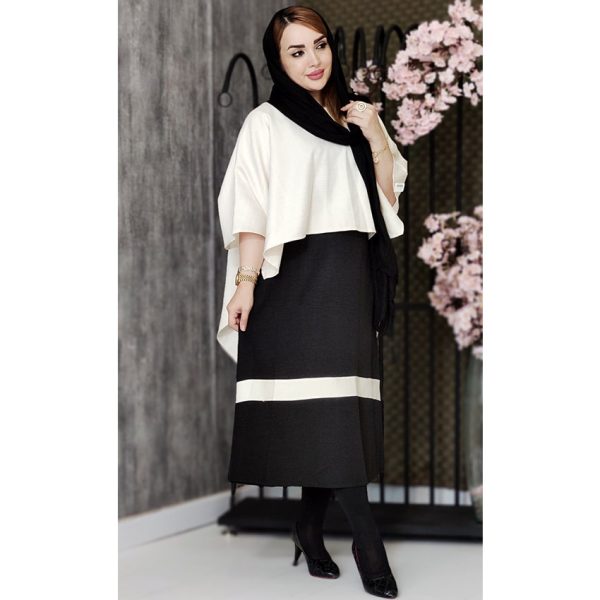 ست 2 تیکه نواری - مانتو پاتریس رشت