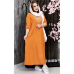 پیراهن نخی چاپی - مانتو پاتریس رشت