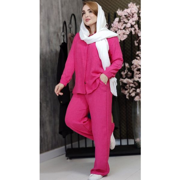 ست مانتو شلوار شانتون - مانتو پاتریس رشت